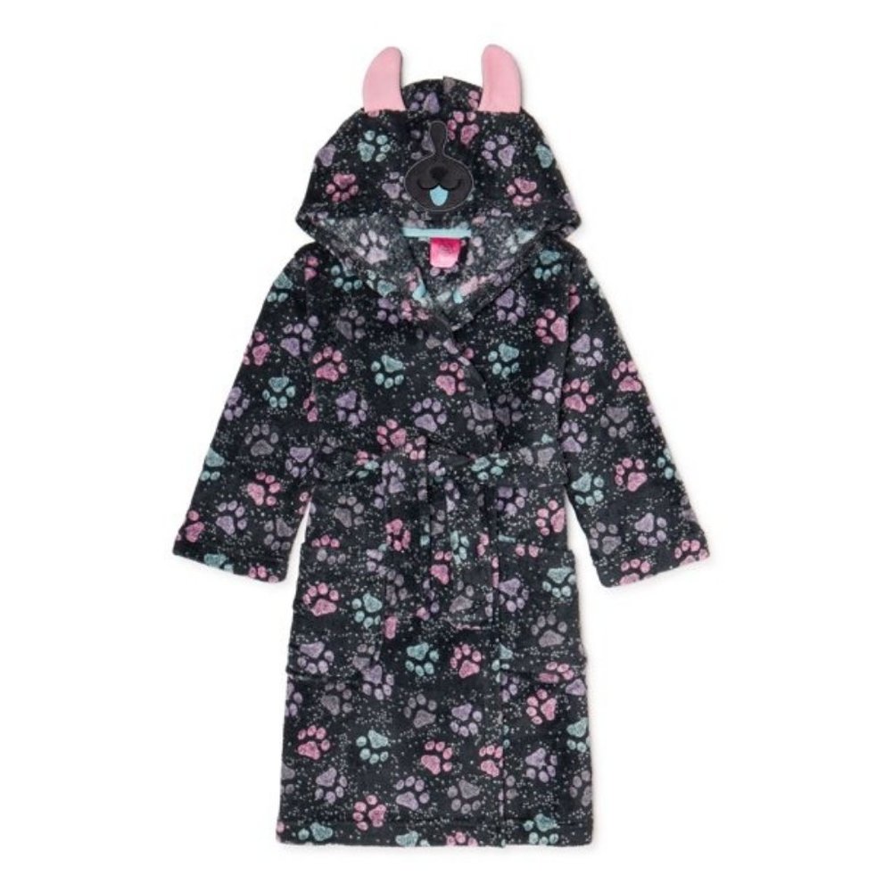 Girls Fleece Critter Robe